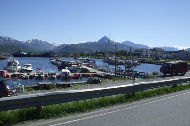 panorama verso capo nord