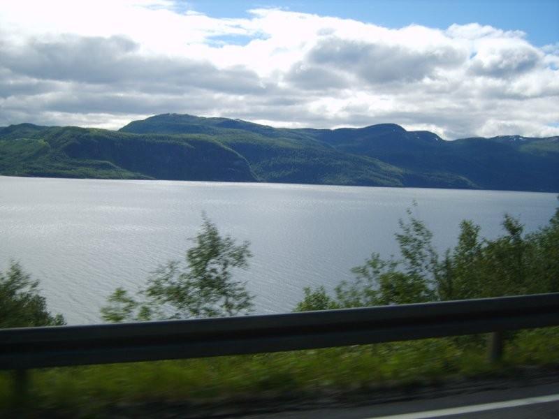 panorami verso le isole Lofoten