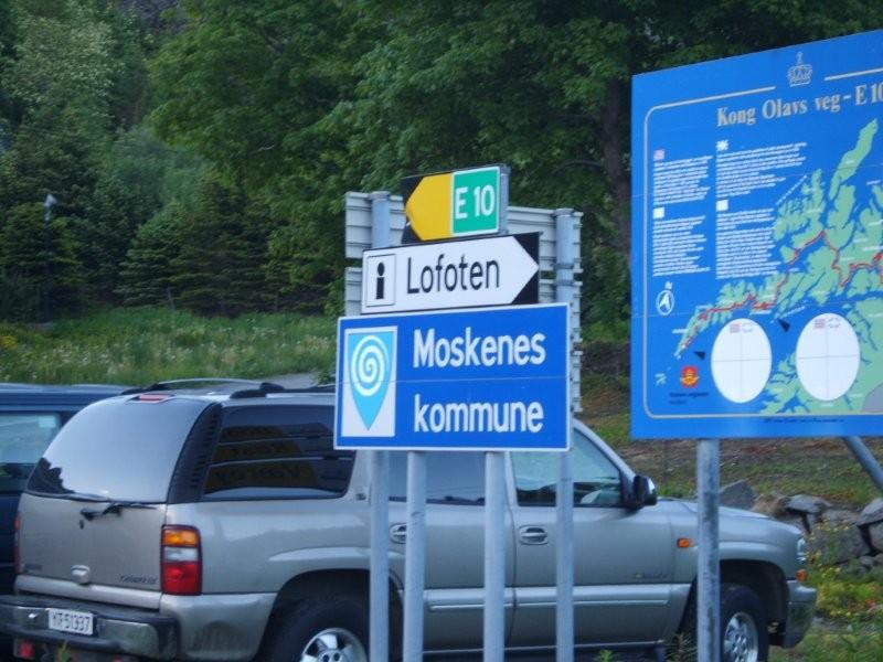 arrivo alle isole lofoten