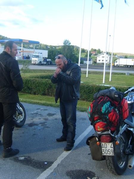 stefano in momento di sosta