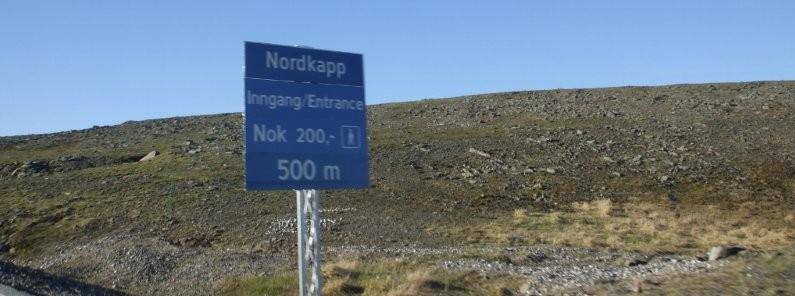 500 metri a Nord Kapp