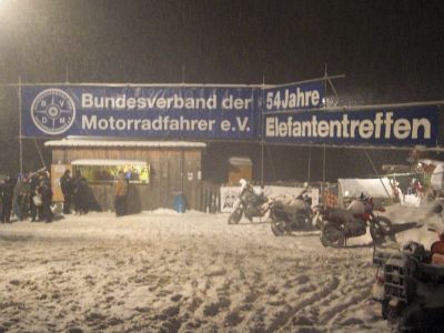 i miei viaggi invernali all'elefantentreffen