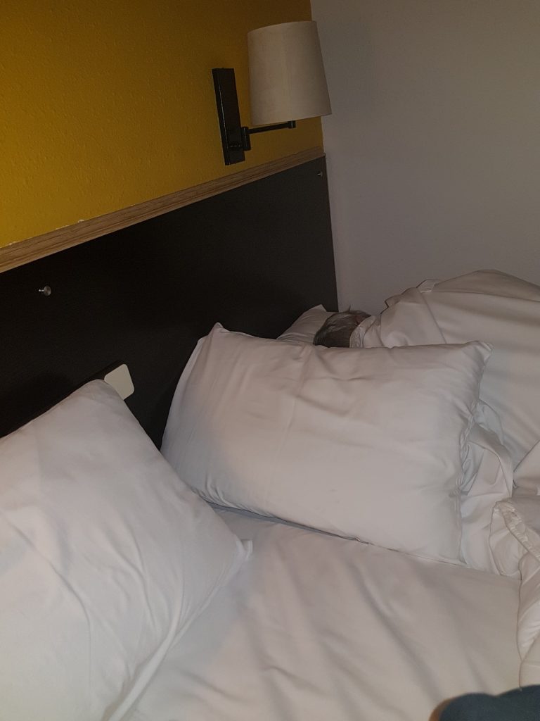 sergio che dorme